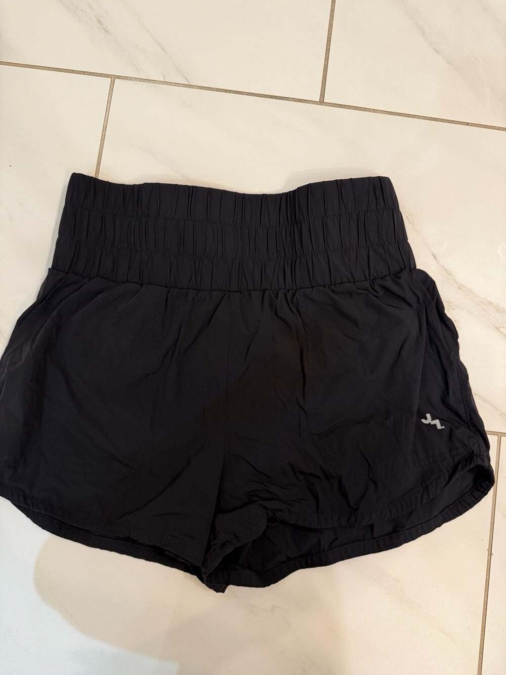 JoyLab Women's High Rise Athletic Woven Shorts in Black, Size Extra Small